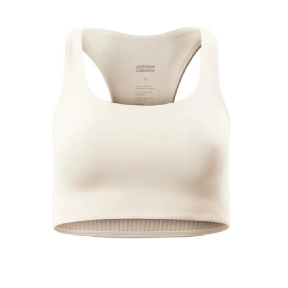 Girlfriend Collective Bra in Ivory